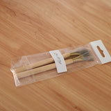 2pcs Wooden Handle Design Clay Pottery Ceramic Soap Engraving/Scraping Tools Stainless Steel Wire Brush/Scraper - Aladdin Shoppers