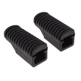 2x Motorcycle Left & Right Rubber Footrest Pedal Foot Peg Footpeg Cover for BMW F800GS - Black - Aladdin Shoppers