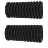 2x Motorcycle Left & Right Rubber Footrest Pedal Foot Peg Footpeg Cover for BMW F800GS - Black - Aladdin Shoppers