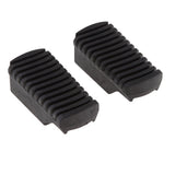 2x Motorcycle Left & Right Rubber Footrest Pedal Foot Peg Footpeg Cover for BMW F800GS - Black - Aladdin Shoppers