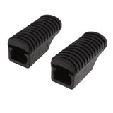 2x Motorcycle Left & Right Rubber Footrest Pedal Foot Peg Footpeg Cover for BMW F800GS - Black - Aladdin Shoppers