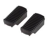 2x Motorcycle Left & Right Rubber Footrest Pedal Foot Peg Footpeg Cover for BMW F800GS - Black - Aladdin Shoppers