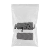 2x Motorcycle Left & Right Rubber Footrest Pedal Foot Peg Footpeg Cover for BMW F800GS - Black - Aladdin Shoppers