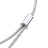 3.5mm Stereo Male Plug to 2 RCA Audio Male Adapter Speaker Cable Cord White - Aladdin Shoppers