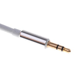 3.5mm Stereo Male Plug to 2 RCA Audio Male Adapter Speaker Cable Cord White - Aladdin Shoppers