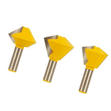 3 Bit Bird's Mouth Router Bit Set - 1/2" Shank - Aladdin Shoppers