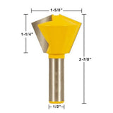3 Bit Bird's Mouth Router Bit Set - 1/2" Shank - Aladdin Shoppers