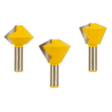 3 Bit Bird's Mouth Router Bit Set - 1/2" Shank - Aladdin Shoppers