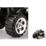 3 Pieces 1:64 Scale Battlefield Cross-country Vehicle Missile Truck Fighter Plane Army Sand Scene Model Replacement - Aladdin Shoppers