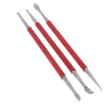 3 Pieces Set Stainless Steel Polymer Clay Dotting Sculpting Modeling Tools - Aladdin Shoppers