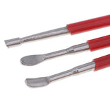 3 Pieces Set Stainless Steel Polymer Clay Dotting Sculpting Modeling Tools - Aladdin Shoppers