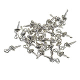 30 Pieces Tibetan Silver 3D Ballet Shape Charms Dangle Pendants Findings Jewelry Making Accessories - Aladdin Shoppers