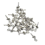 30 Pieces Tibetan Silver 3D Ballet Shape Charms Dangle Pendants Findings Jewelry Making Accessories - Aladdin Shoppers