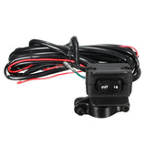 300cm Motorcycle ATV Winch Rocker Switch Handlebar Control Line Warn Kit Plastic and Metal - Aladdin Shoppers