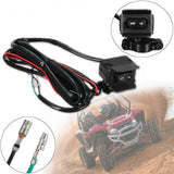 300cm Motorcycle ATV Winch Rocker Switch Handlebar Control Line Warn Kit Plastic and Metal - Aladdin Shoppers