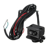 300cm Motorcycle ATV Winch Rocker Switch Handlebar Control Line Warn Kit Plastic and Metal - Aladdin Shoppers