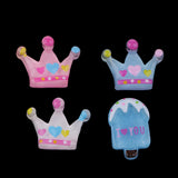 30Pc Crown Ice Shape Cute Flatbck Resin Embellishments For Phone Hairs/Craft - Aladdin Shoppers