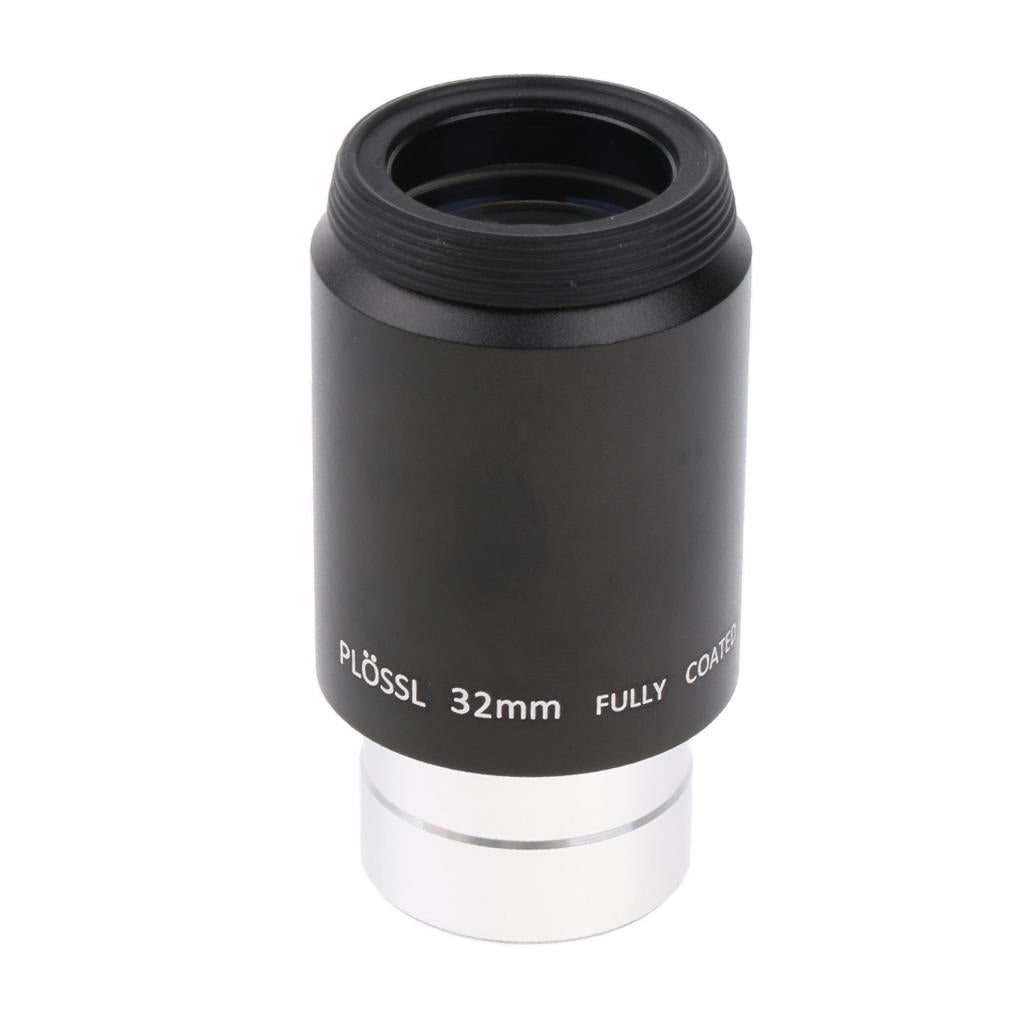 32mm 1.25inch Plossl Telescope Eyepiece Lens - 4-element Plossl Design - Threaded for Standard 1.25inch Astronomy Filters - Aladdin Shoppers