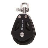 35mm Double Pulley Sailboat Bearing Block with Stainless Steel Eye Swivel - Aladdin Shoppers