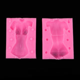 3D Dolls Body Silicone Mold for Chocolate, Fondant, Jelly, Cake, Pudding #2 - Aladdin Shoppers