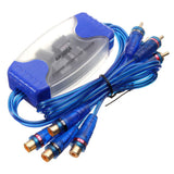 4-Channel RCA Suppressor Noise Ground Loop Noise Isolator for Car Audio - Aladdin Shoppers