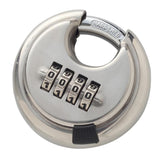 4 Code Combination Padlock Warehouse Garage Digital Locker Set - Resettable, Gym, Sports, School, Warehouse, Basement - Aladdin Shoppers
