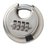 4 Code Combination Padlock Warehouse Garage Digital Locker Set - Resettable, Gym, Sports, School, Warehouse, Basement - Aladdin Shoppers