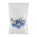 4 PCS Car Bicycle Wheel Tire Air Valve Stems Cap Dust Cover 8 Ball Blue - Aladdin Shoppers
