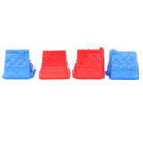 4 Pieces Of Plastic House Building Sand Molds for Children, Kids Beach Sandcastle Toy, Summer Day Gift - Aladdin Shoppers