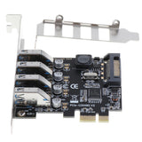 4 Port PCI-E to USB 3.0 HUB PCI Express Expansion Card Adapter - Aladdin Shoppers
