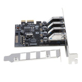 4 Port PCI-E to USB 3.0 HUB PCI Express Expansion Card Adapter - Aladdin Shoppers