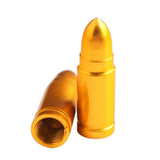 4 Sets Auto Car Truck Wheel Tire Tyre Air Valve Stems Cap Aluminum Gold - Aladdin Shoppers