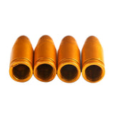4 Sets Auto Car Truck Wheel Tire Tyre Air Valve Stems Cap Aluminum Gold - Aladdin Shoppers