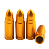 4 Sets Auto Car Truck Wheel Tire Tyre Air Valve Stems Cap Aluminum Gold - Aladdin Shoppers