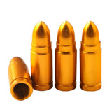 4 Sets Auto Car Truck Wheel Tire Tyre Air Valve Stems Cap Aluminum Gold - Aladdin Shoppers