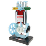 4 Stroke Hand Crank Gasoline Engine Model Internal Combustion Engine Model Physics Education Toy - Aladdin Shoppers