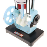 4 Stroke Hand Crank Gasoline Engine Model Internal Combustion Engine Model Physics Education Toy - Aladdin Shoppers