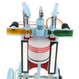 4 Stroke Hand Crank Gasoline Engine Model Internal Combustion Engine Model Physics Education Toy - Aladdin Shoppers