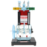 4 Stroke Hand Crank Gasoline Engine Model Internal Combustion Engine Model Physics Education Toy - Aladdin Shoppers