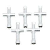 4 Way Cross Wrench (5 Pieces) 4mm 5mm 5.5mm 7mm Hex Nut RC Model Repair Tool - Aladdin Shoppers