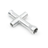4 Way Cross Wrench (5 Pieces) 4mm 5mm 5.5mm 7mm Hex Nut RC Model Repair Tool - Aladdin Shoppers