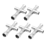 4 Way Cross Wrench (5 Pieces) 4mm 5mm 5.5mm 7mm Hex Nut RC Model Repair Tool - Aladdin Shoppers