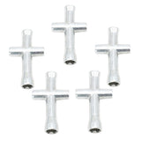 4 Way Cross Wrench (5 Pieces) 4mm 5mm 5.5mm 7mm Hex Nut RC Model Repair Tool - Aladdin Shoppers