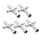 4 Way Cross Wrench (5 Pieces) 4mm 5mm 5.5mm 7mm Hex Nut RC Model Repair Tool - Aladdin Shoppers