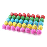 40 Pieces Crack Dinosaur Eggs Hatching Toy with Mini Dinosaur Figures Inside - B - Aladdin Shoppers