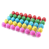 40 Pieces Crack Dinosaur Eggs Hatching Toy with Mini Dinosaur Figures Inside - B - Aladdin Shoppers