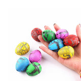 40 Pieces Crack Dinosaur Eggs Hatching Toy with Mini Dinosaur Figures Inside - B - Aladdin Shoppers