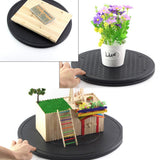 40cm / 15.75inch Turntable Stand Ball Bearings Plastic Lazy Susan 360 Rotating Swivel Tray for Home TV, Office Monitor, Display Tool - Aladdin Shoppers