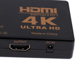 4K Ultra HD HDMI Switch Splitter HDTV 3 In 1 Out with Remote Control - Aladdin Shoppers