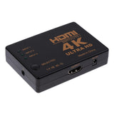 4K Ultra HD HDMI Switch Splitter HDTV 3 In 1 Out with Remote Control - Aladdin Shoppers